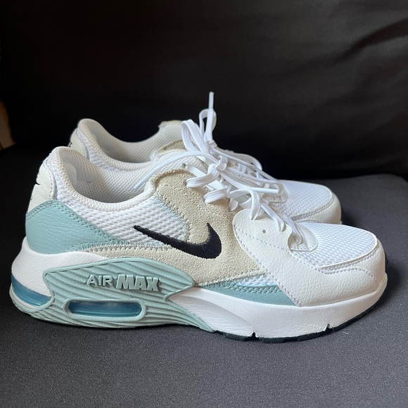 Nike Women's Air Max Sneakers - White and Teal - Picture 2 of 4